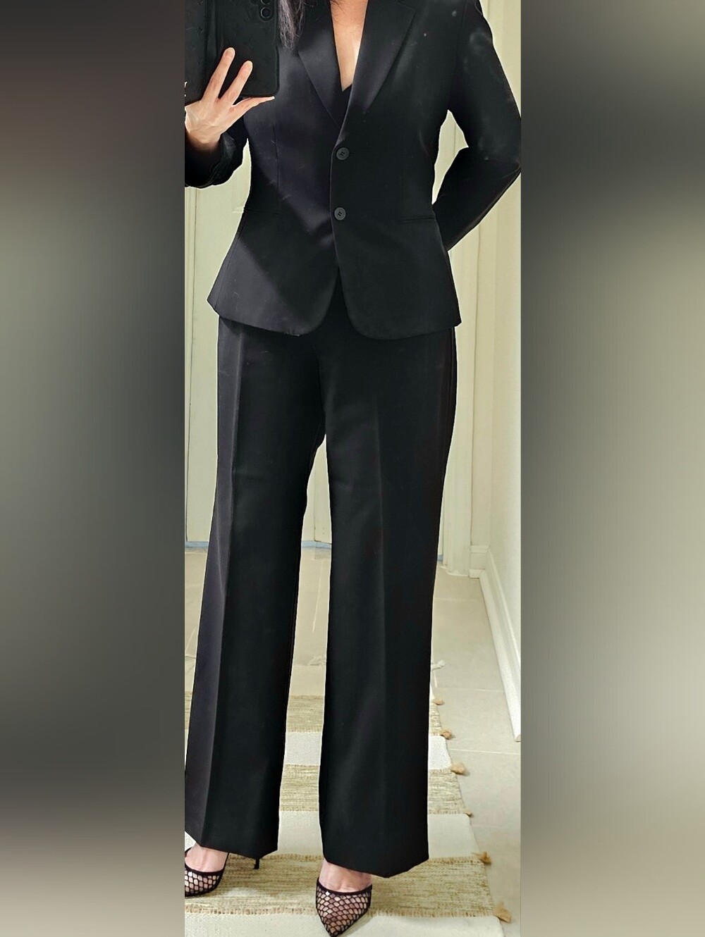 Tahari Black Women's Blazer & Suit Jacket Set